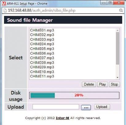 All audio inputs features VOX activation and priority override according to user programmable settings (ideal when using a cordless microphone, or receiving audio from other emergency messaging