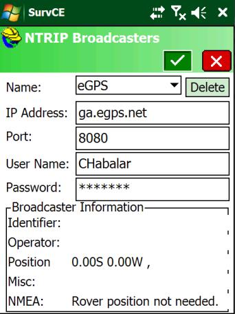 In the Name: field type in what you want to call the network b. Under IP Address: type in the server address given you by the network administrator 14 c.