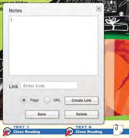 The Toolbar Notes Clicking the Notes button on the Toolbar activates the Notes tool.