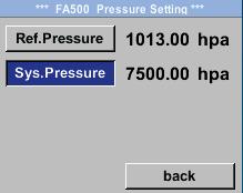 35 A AC adapter plug 100-240 V AC/ 24 V for VA/FA 500/520 0554 0109 Calibration: Precision calibration at -40 Ctd or +3 Ctd including ISO certi cate 0699 3396 Technical data FA 500 Measuring range: