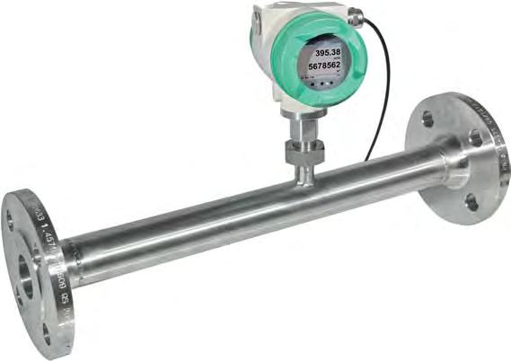 Flow VA 570 - with integrated measuring section DVGW tested Flanged version Version with pipe thread R thread or NPT thread VA 570 is supplied with an integrated