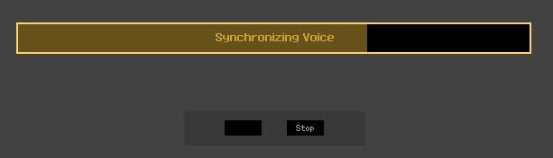 An Example of MOTIF XF Editor in Use: Editing in the Voice mode 4. From the Auto Sync window, click [Start] at the bottom. The data synchronization will be started if the Port settings are correct.