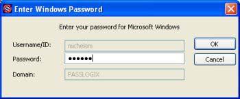7. Enter your password for Microsoft Windows and click OK. 8.