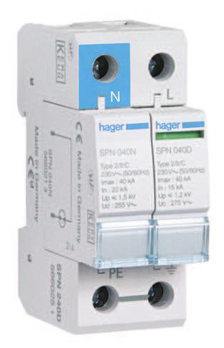 Surge Protection Devices Type 2 Description SPD s protect electrical and electronic equipment against transients, originating from lightning, switching of transformers, lighting and motors.