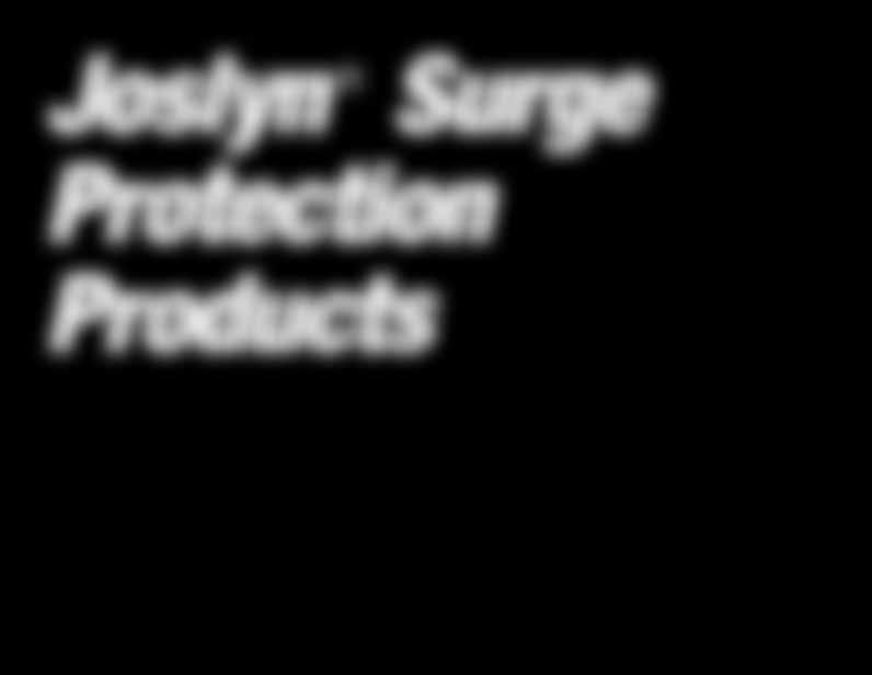 Surge Protection Products Overview.