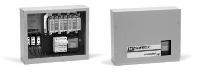 ZoneMaster 180 PE The ZoneMaster 180 PE (Panelboard Extension) Series is designed for those applications where there may not be room on the side of a panelboard for an external surge protector.
