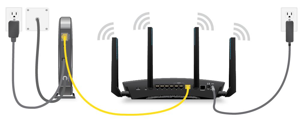WiFi access points are routers, repeaters, WiFi range extenders, and any other device that emits a WiFi signal for network access. Cable Your Router Power on your router and connect it to a modem.