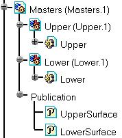 Product Structure the Publication path with Surface.2 should be Version..!..!Masters.1UpperSurface 5 Release 13 and the publication path with Surface.3 Page should 108be..!..!Masters.1LowerSurface.