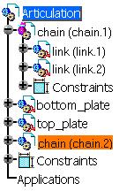You can notice that the property "flexible" is copied too. 7. To make chain (chain.