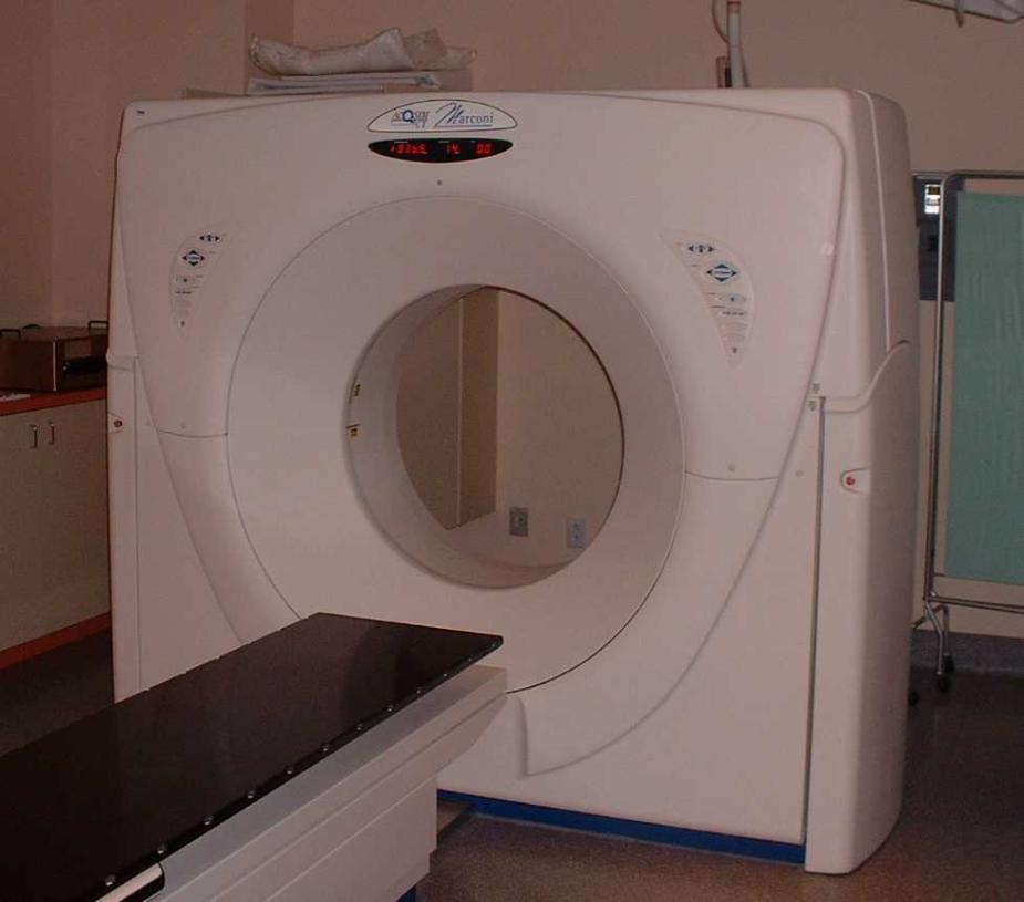 CT simulator room Dedicated CT scanner for