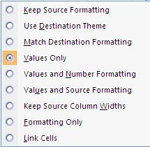 Copying the Current Value of a Formula to a New Cell If you copy data from a formula to another cell, the formula copies by default.