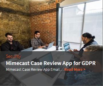 Mimecast Solution Brief Simplify GDPR Compliance for Email Infographic Is Your Email Ready for GDPR?