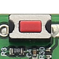 An active LED indicates that a logic high () is present on the pin.