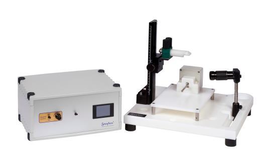 The drum rotates up to a maximum of 3000 rpm. This module is unique, reliable and is ideal for collecting aligned fibers during the electrospinning process.