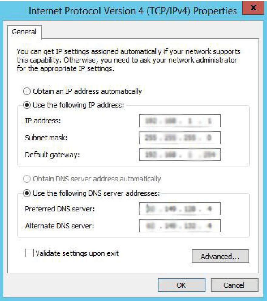 computer's IP address can be restored back to the previous values: Now just reconnect the computer to the LAN and connect the CCU to the network port where it will actually operate.