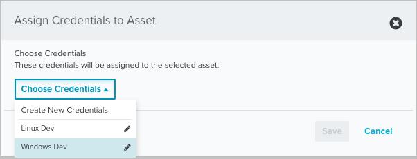 AlienApp for Forensics and Response Requirements After you select the asset, the dialog displays the item at the top.