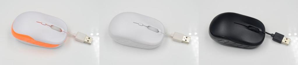 ZY-MR6 RETRACTABLE MICE RxSOLUTIONS TECHNOLOGY proudly presents retractable-cable mice.