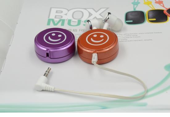 ZY-SR3 RETRACTABLE SMILEY EARBUD HEADSETS RxSOLUTIONS TECHNOLOGY proudly presents a range of retractable-cable