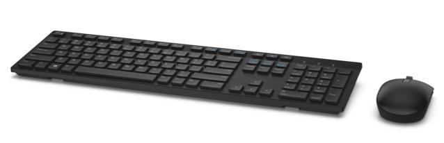 DELL WIRELESS KEYBOARD AND MOUSE KM636 Designed with sleek lines, a compact size and