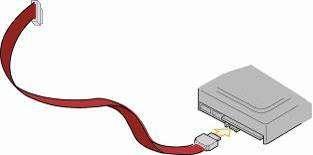 (2) SATA1(7-Pin Block) : SATAII Port connector SATA1 port is