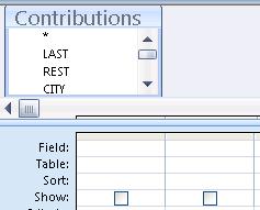 First, let s clear the grid empty out the query grid so we can create a fresh query. You need to be on the Home tab.