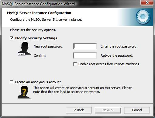 This will allow login with the new password entered with root username.