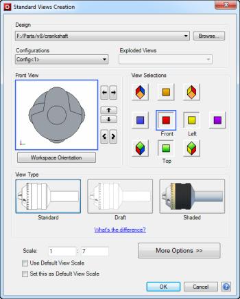PART WORKSPACES Mesh Movement Indication The name of the Triad option has been changed to Free Drag / Use Triad.