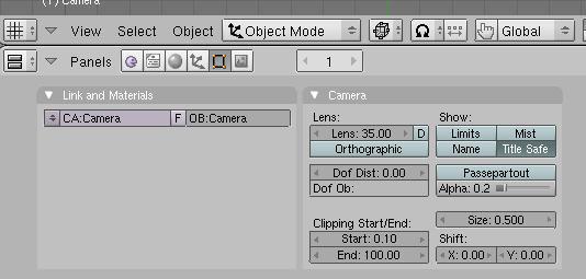 Cameras: By default, your scene already has one camera and that is usually all you need, but on occasion you may wish to add more cameras.