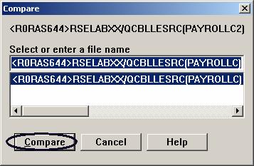 window: 4. Change PAYROLLC to PAYROLLC2 in the File name field. 5.