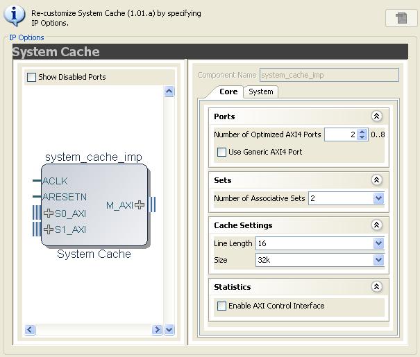 Chapter 4 Customizing and Generating the Core This chapter includes information on using Xilinx tools to customize and generate the core in the Vivado Design Suite.
