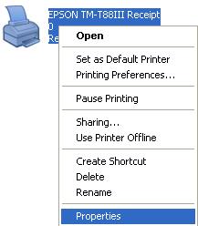 Printer Configuration 1. Select the Start Menu, then select Control Panel. 2.