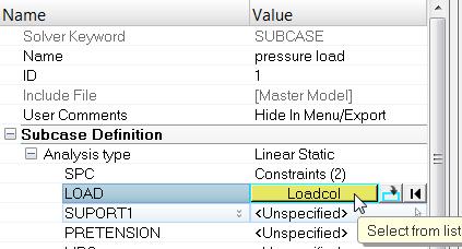 Multiple load steps can be defined in a single model allowing for one run of the solver