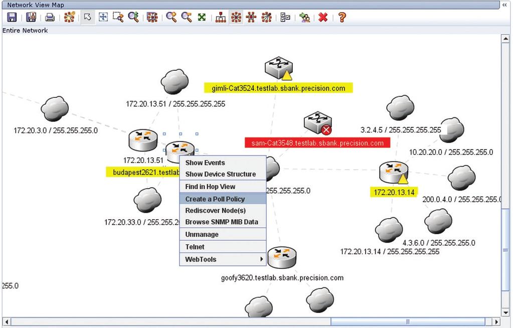 With Tivoli Network Manager Entry Edition, you can: Simplify the management of complex, heterogeneous networks.