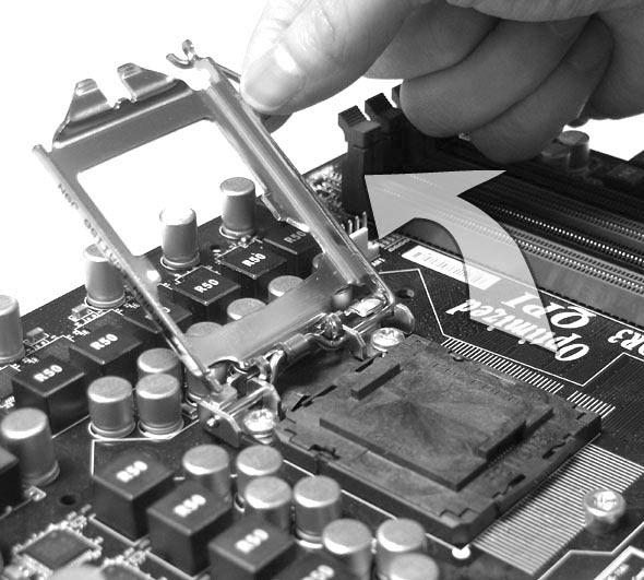 Wrong installation will cause the damage of your CPU & mainboard. 1. Open the load level. 2.