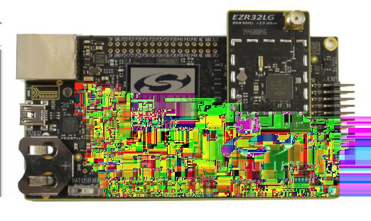 Kit Hardware Layout 2. Kit Hardware Layout The layout of the EZR32 Leopard Gecko 915 MHz Wireless Starter Kit is shown below.