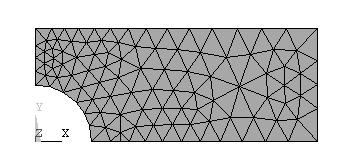 Plane Stress / Plane Strain 2-11 Stress variations in the actual isotropic, homogeneous plate should be smooth and continuous across elements.