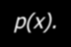 Conditions for convergence 12 The fraction k/(nv) is a space averaged value of p(x). Convergence to true p(x) is obtained only if V approaches zero.