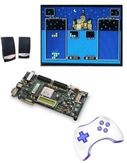 The Project 2012 Design of an embedded game console Game-console prototype on FPGA Embedded processor/linux as OS DVI Video out/monitor Audio