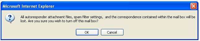 enable spam filtering checkbox if you want the email to be filtered by server.