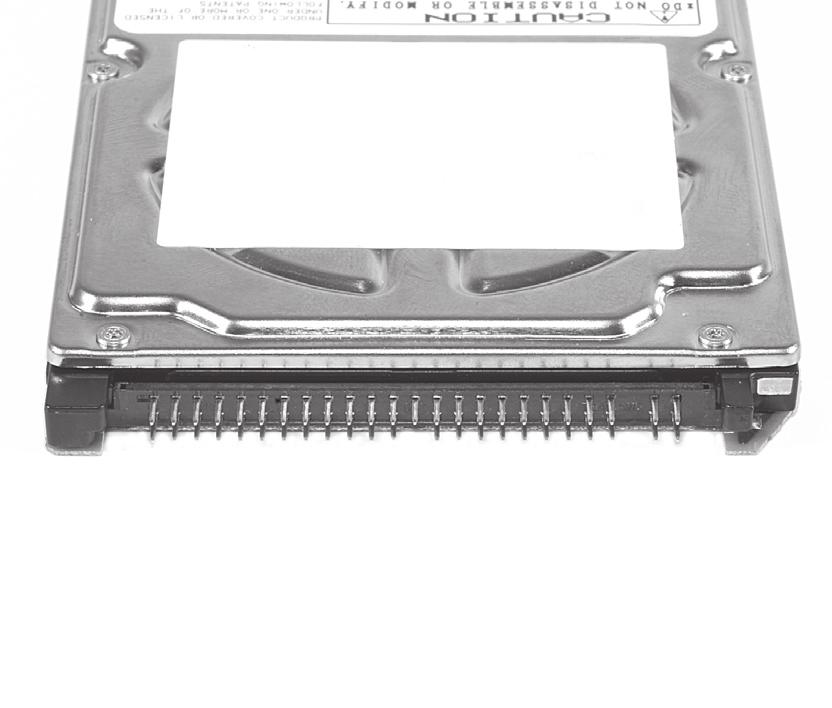 Figure 1 shows the most common jumper block location. 2.5" Hard Drive Installation Steps This section covers the configuration, and the installation a 2.