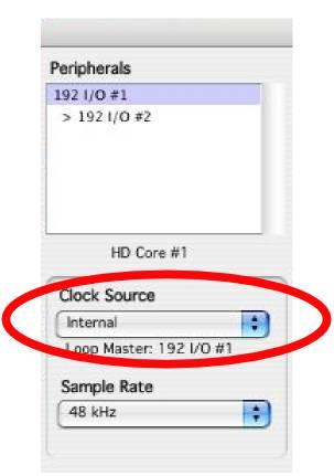 reasons. Check if the selected sampling frequency of the converter (FS) matches the sampling frequency in Pro Tools.