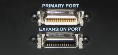 Input Connection Ptools DIO-HD card features two connectors: Primary Port and Expansion Port. Functionality of these connectors is identical to Pro Tools system.