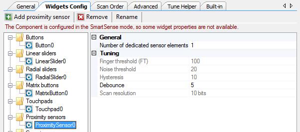 PSoC Creator Component Datasheet PSoC 4 Capacitive Sensing (CapSense Gesture) location. The default value is 100. The range is 1-255 for 8 bit widgets and 1-65535 for 16 bit widgets.