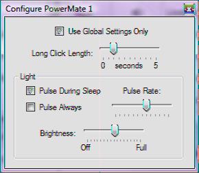 When you select Configure, a new tool window will appear: In this window, you can fine-tune the long click length from 0 to 5