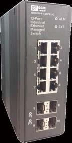 L3 Managed Switch GIE8010 10 port L3 managed Industrial Ethernet Switch,All RJ45 port with Electrostatic Discharge function Static routing RIPv1/v2 OSPF,VRRP LACP / STP / RSTP / MSTP,Private