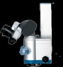 ophthalmology. As a standard, the microscope is equipped with a 200 mm front lens.