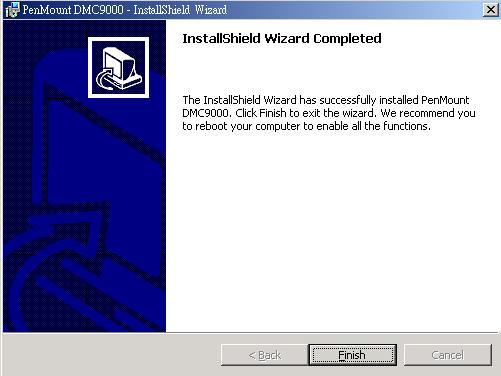 5. Once the Install Shield Wizard finishes updating your system, it will prompt you to