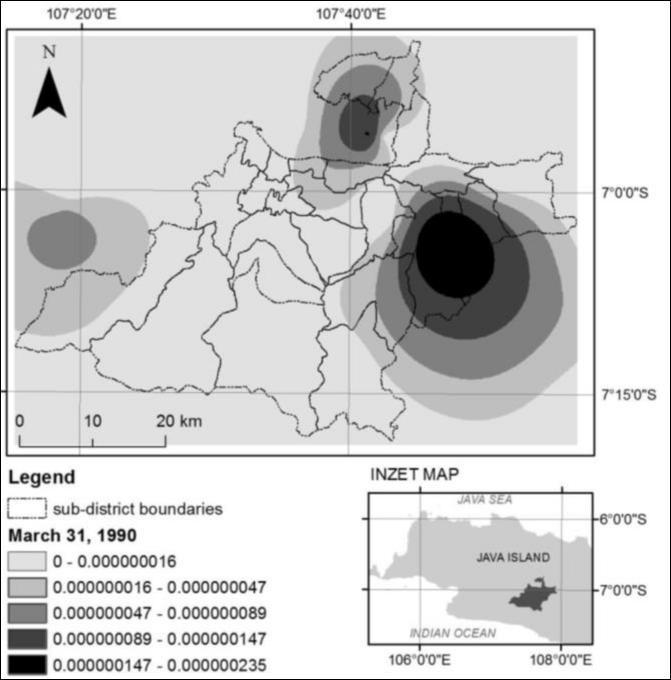 Developing of TRIGRS (Transient Rainfall Infiltration and Grid-Based Regional Slope Stability