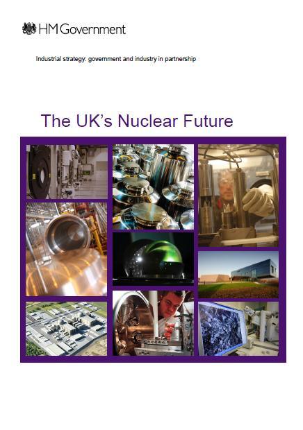 Nuclear Industrial Strategy & Action Plan BIS and DECC issued the Nuclear Supply Chain Action Plan in Dec 2012 and