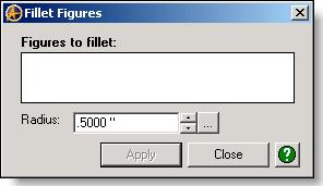 'Trim' Icon, Select 2D Fillet.